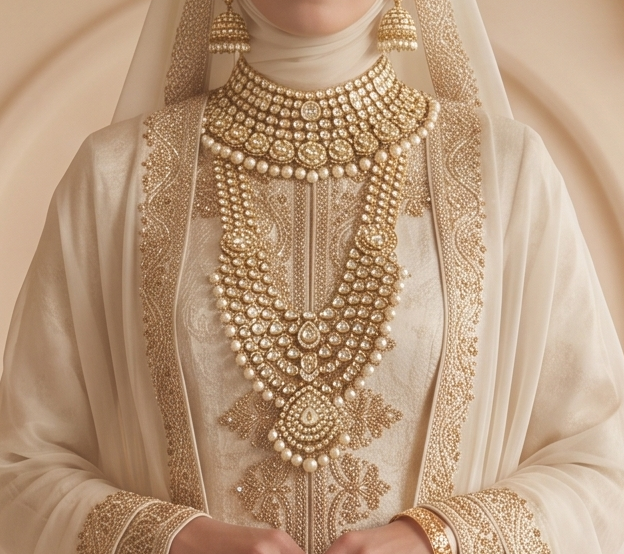 Asma Salman statement jewellery